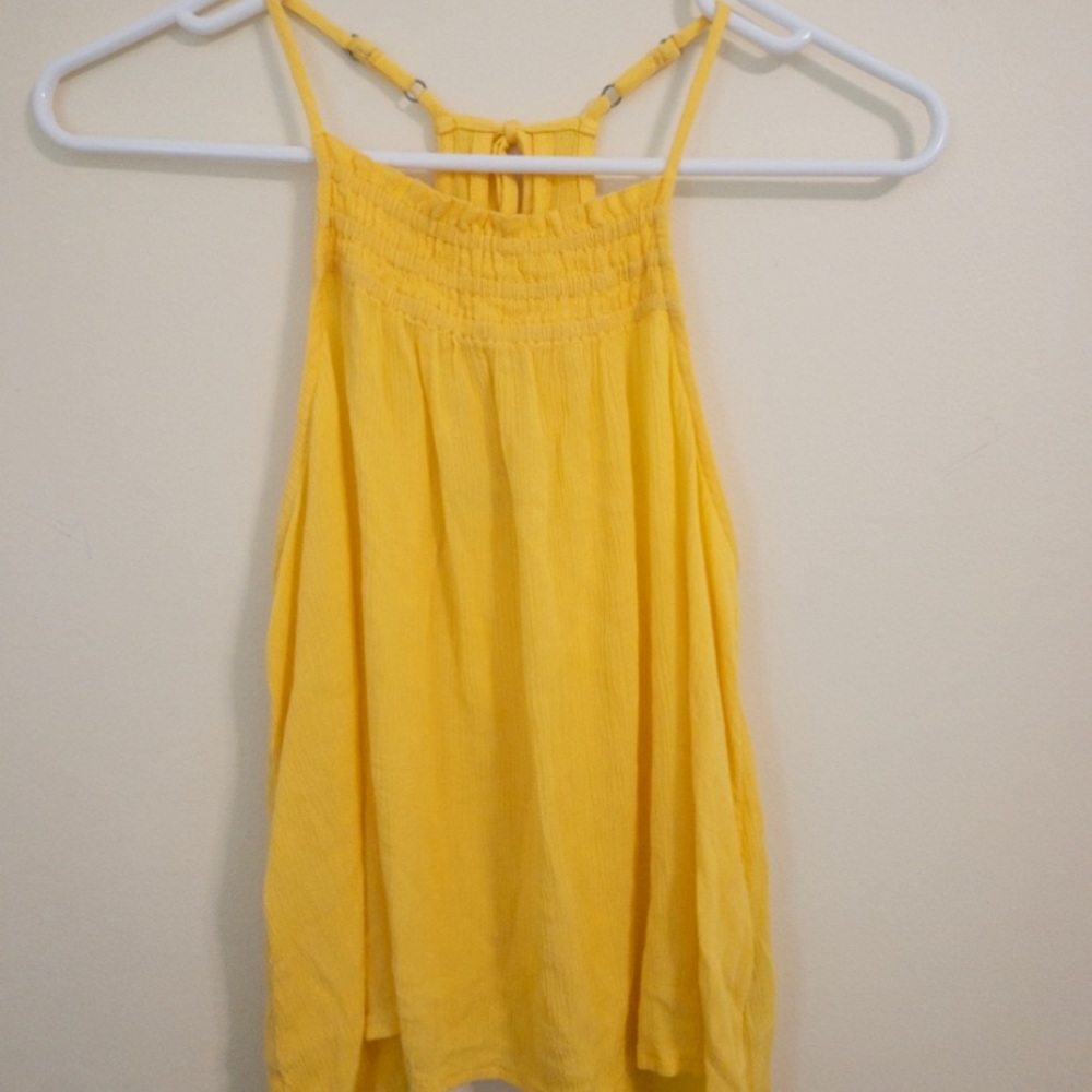 Yellow tank top